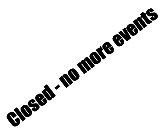Closed - no more events